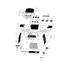 Kenmore 463353505 grill assembly diagram