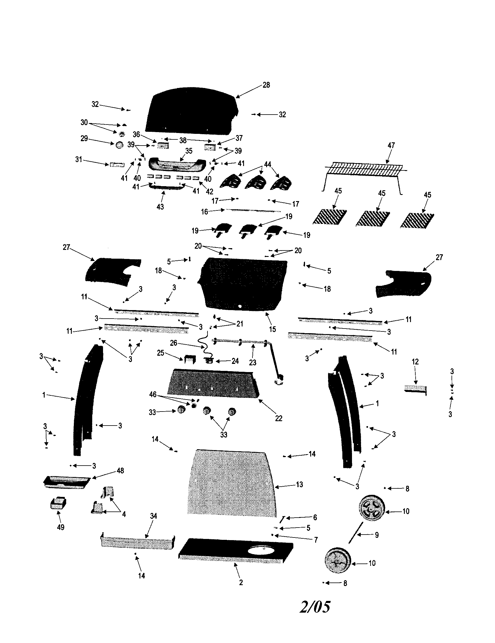 Grill assembly
