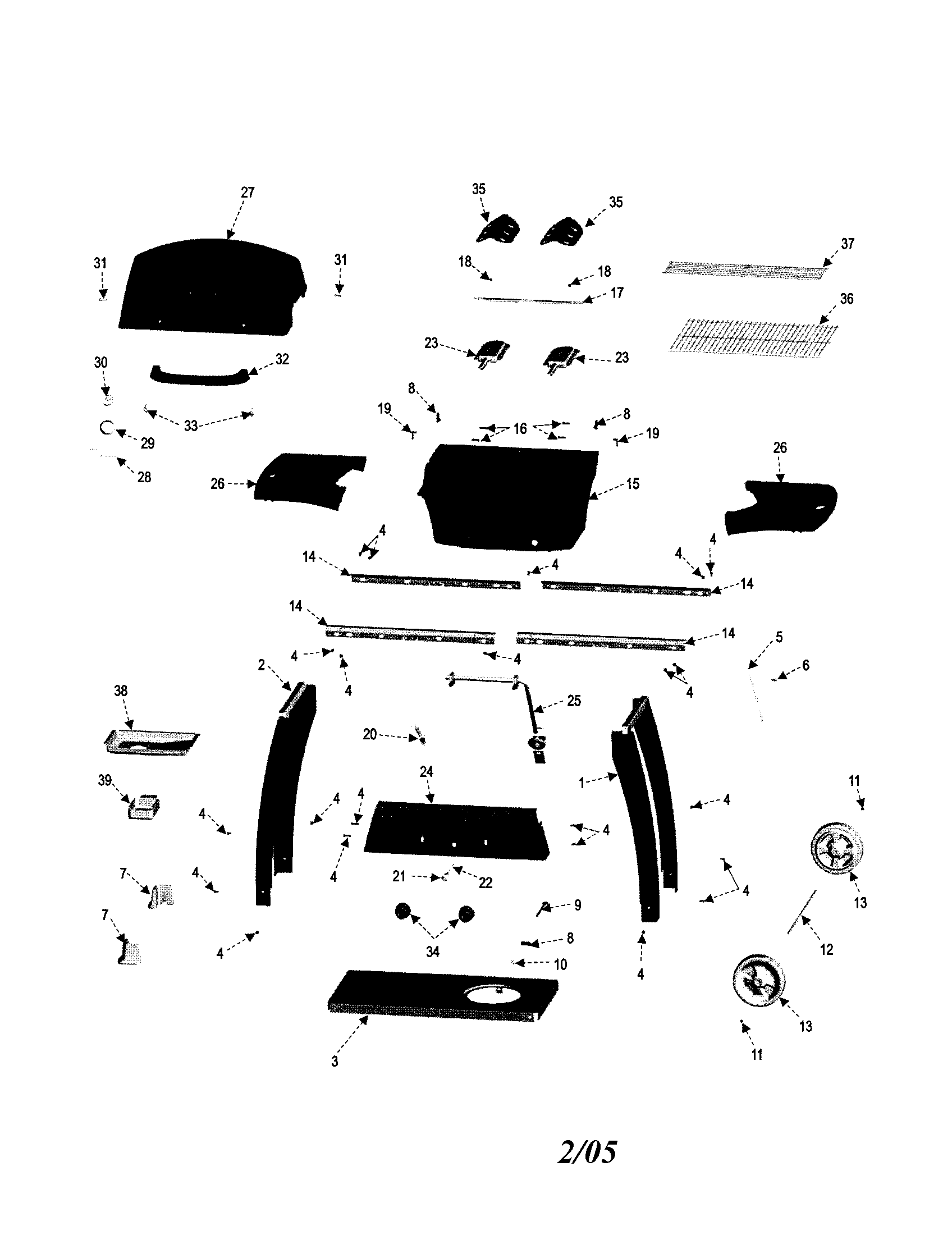 Grill assembly