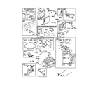 Briggs & Stratton 123K02-0479-E1 short block/carburetor diagram