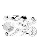 Wheels/grassbag/gearcase