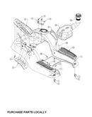 Fender and fuel tank