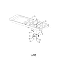 Frame and drive idler