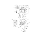 Troybilt RZT50 cylinder/crankcase/breather diagram