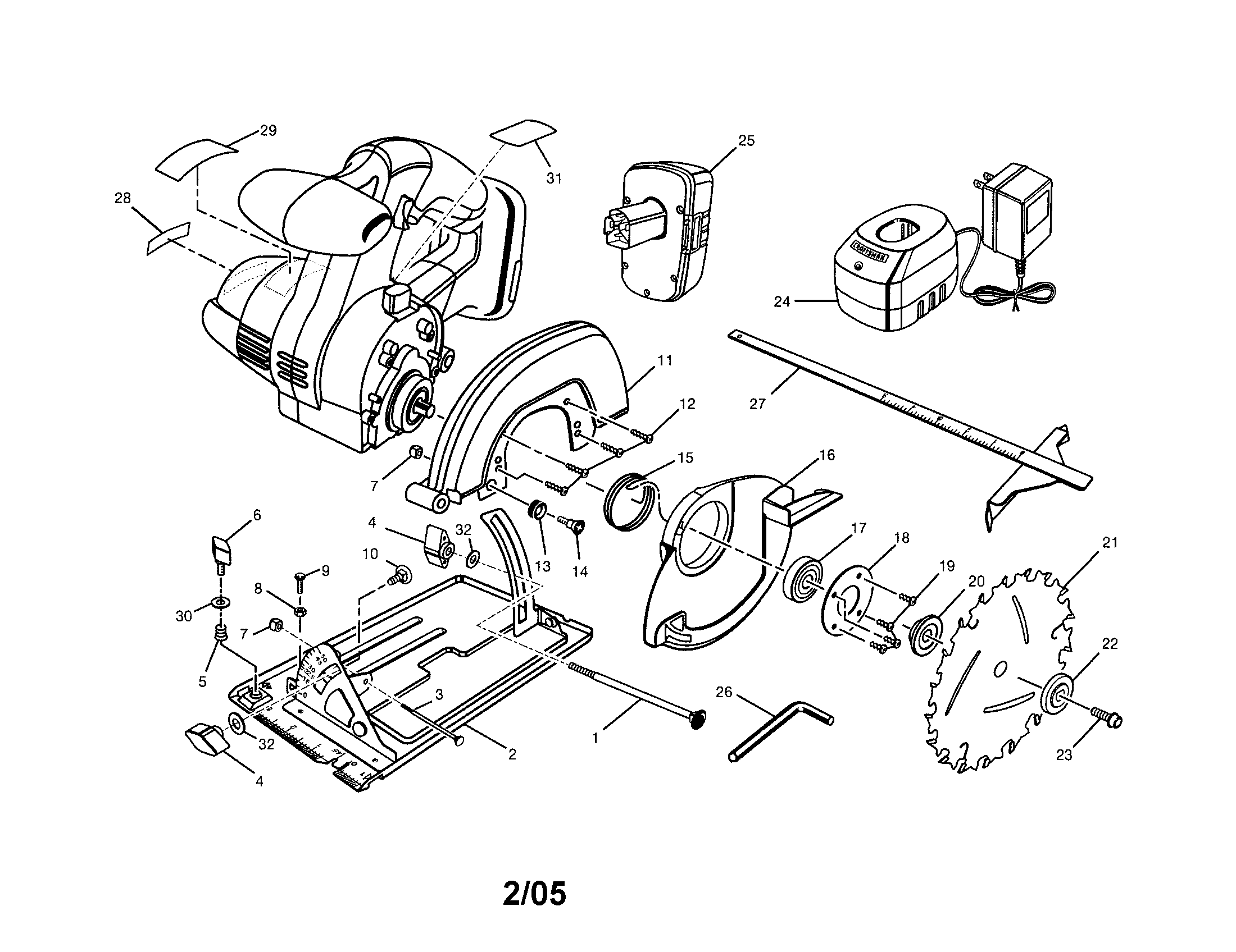 BASE/BLADE GUARD/BLADE