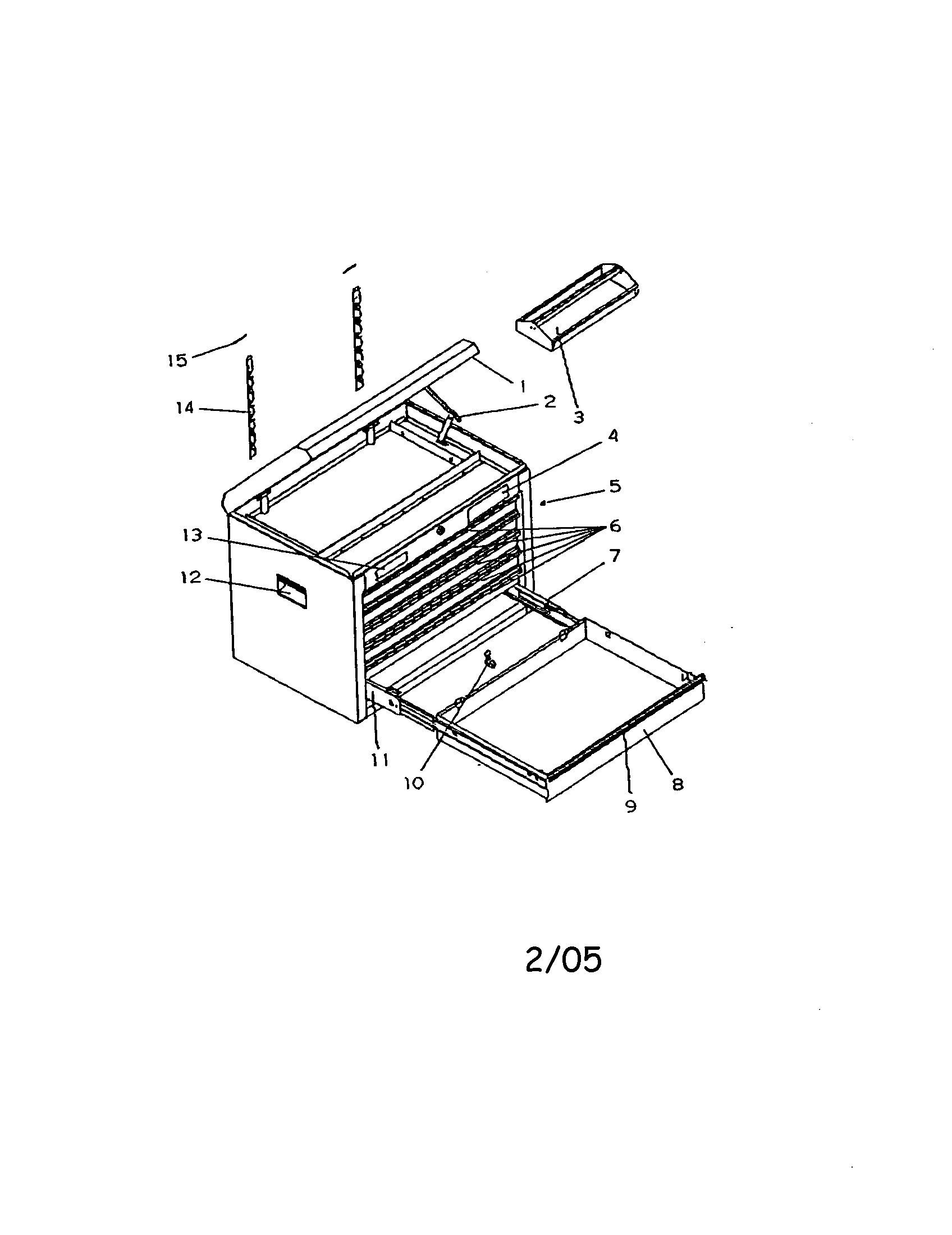 Tool chest assembly
