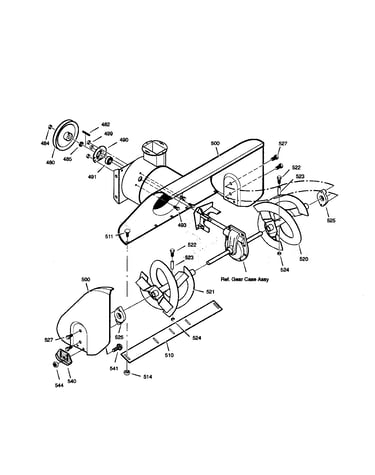 Auger housing