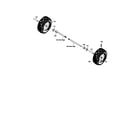 Sears Canada 95052364-0 wheels diagram