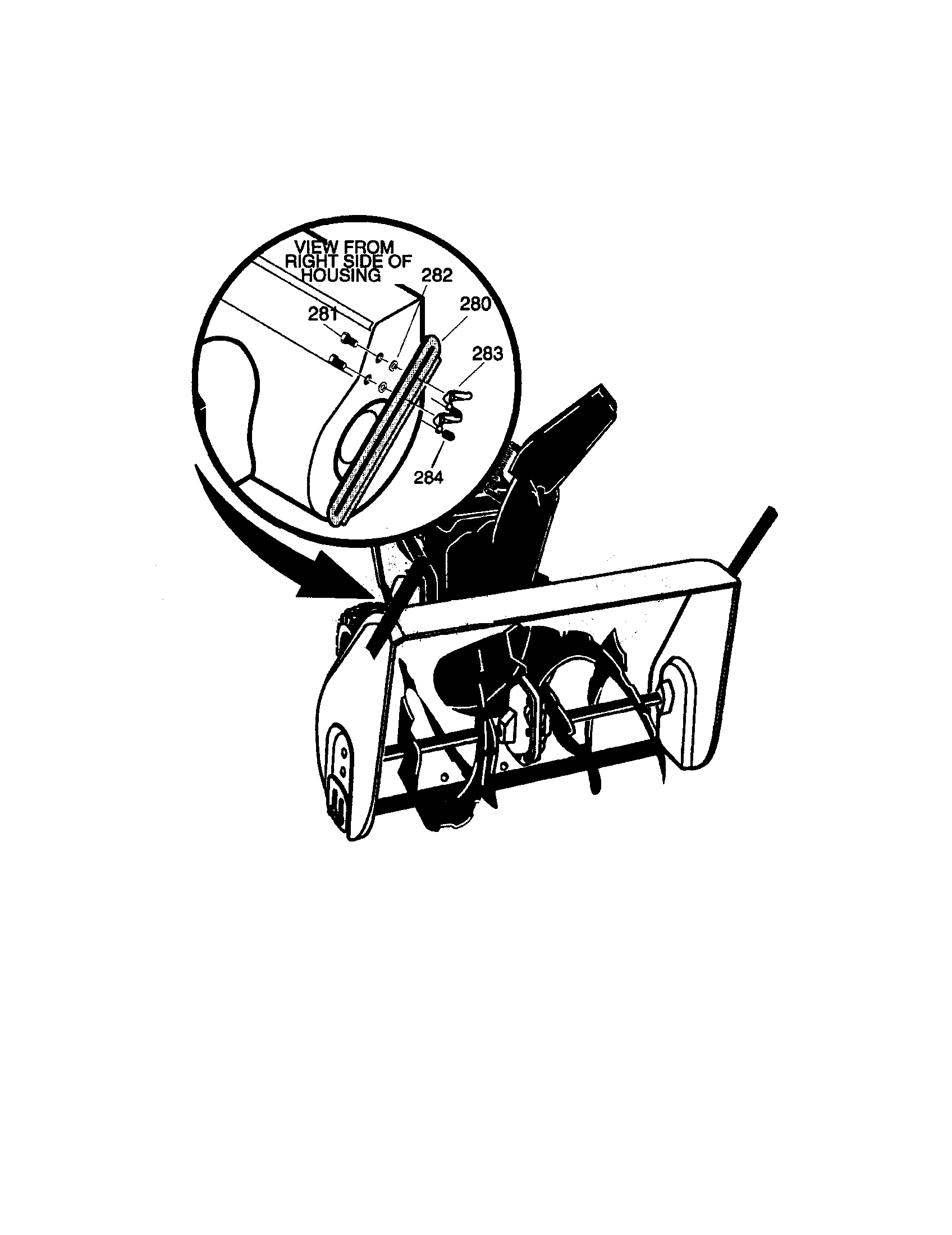 Drift cutter/stop, plastic