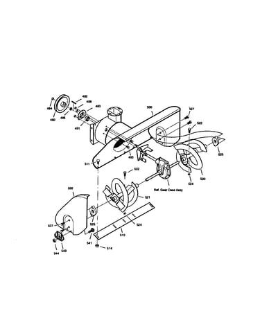 Auger housing