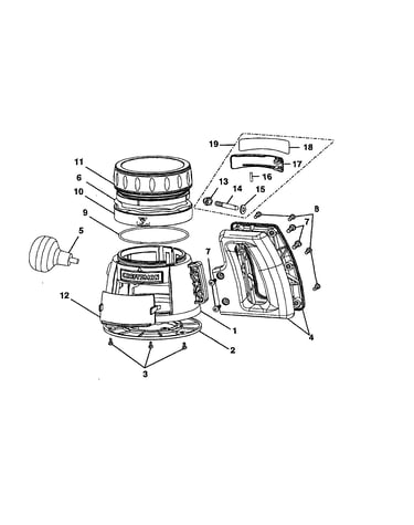 D-handle router base-315.175301