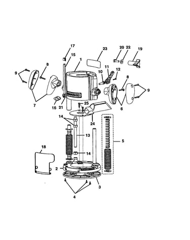 Plunge router base-315.175321