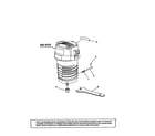 Craftsman 315175311 wrench/shaft lock pin diagram