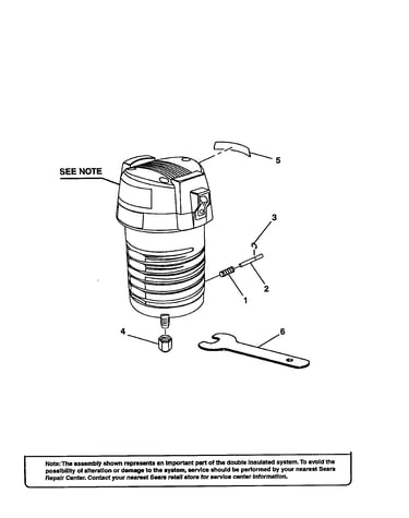 Wrench/shaft lock pin