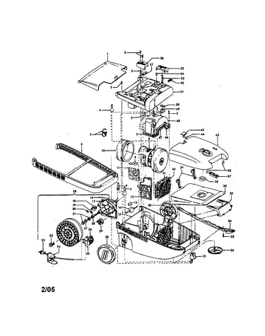 Main body/bag lid/tool lid