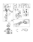 Carburetor/blower-housing
