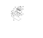 Ruud URKA-A042 burner assembly/gas valve diagram