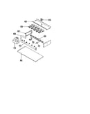 Burner assembly/gas valve
