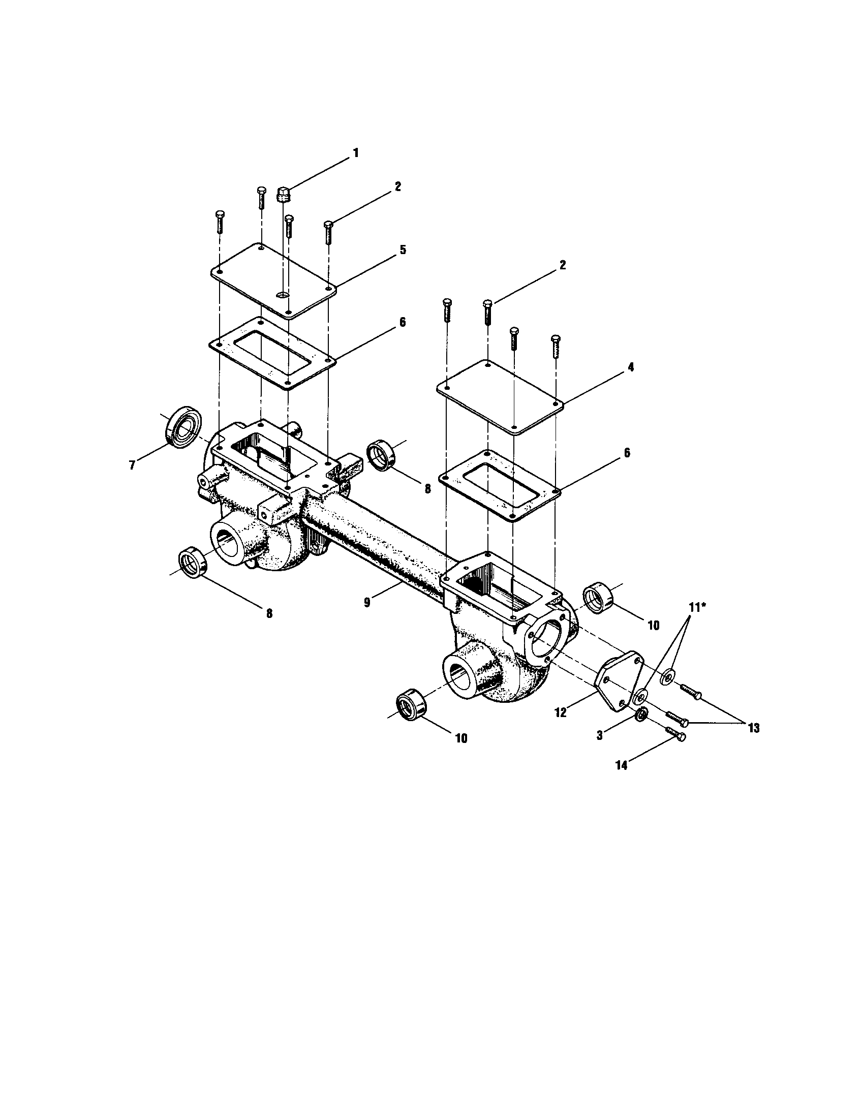 TRANSMISSION HOUSING ASSEMBLY