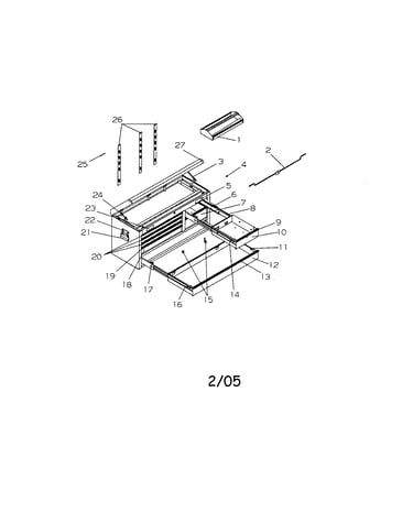 Chest with ball bearing slides