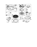 Starter-rewind/blower-housing