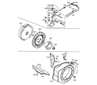 DeWalt D55270 TYPE 1 crankcase/cover/flywheel diagram