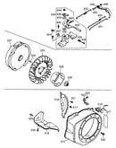 Crankcase/cover/flywheel