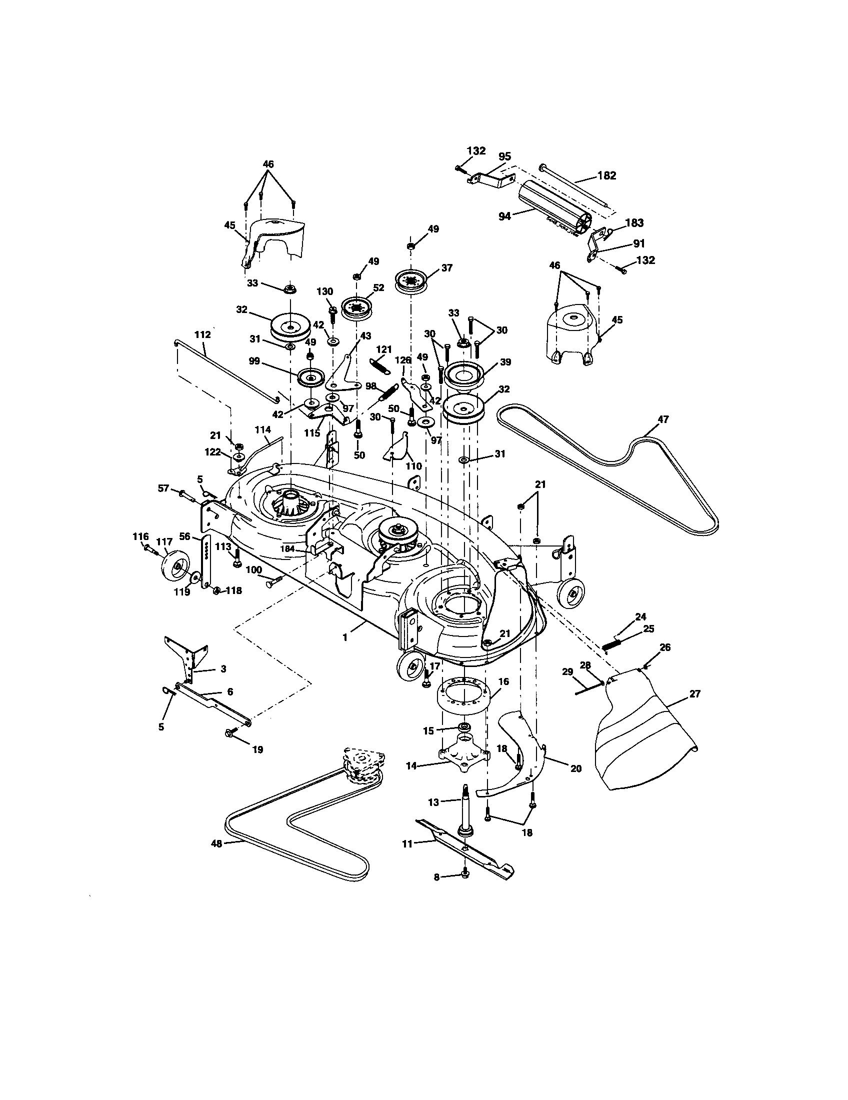Mower deck