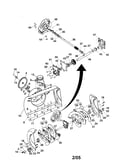 Auger housing/impeller assembly