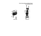 Craftsman 3902532 adapter flange and casing adapter diagram