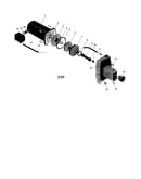 Motor/venturi/pump body