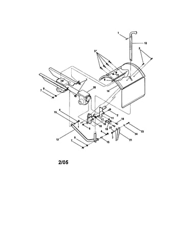 Tine hood/transmission