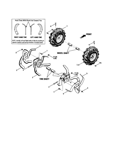Wheel and tire assembly