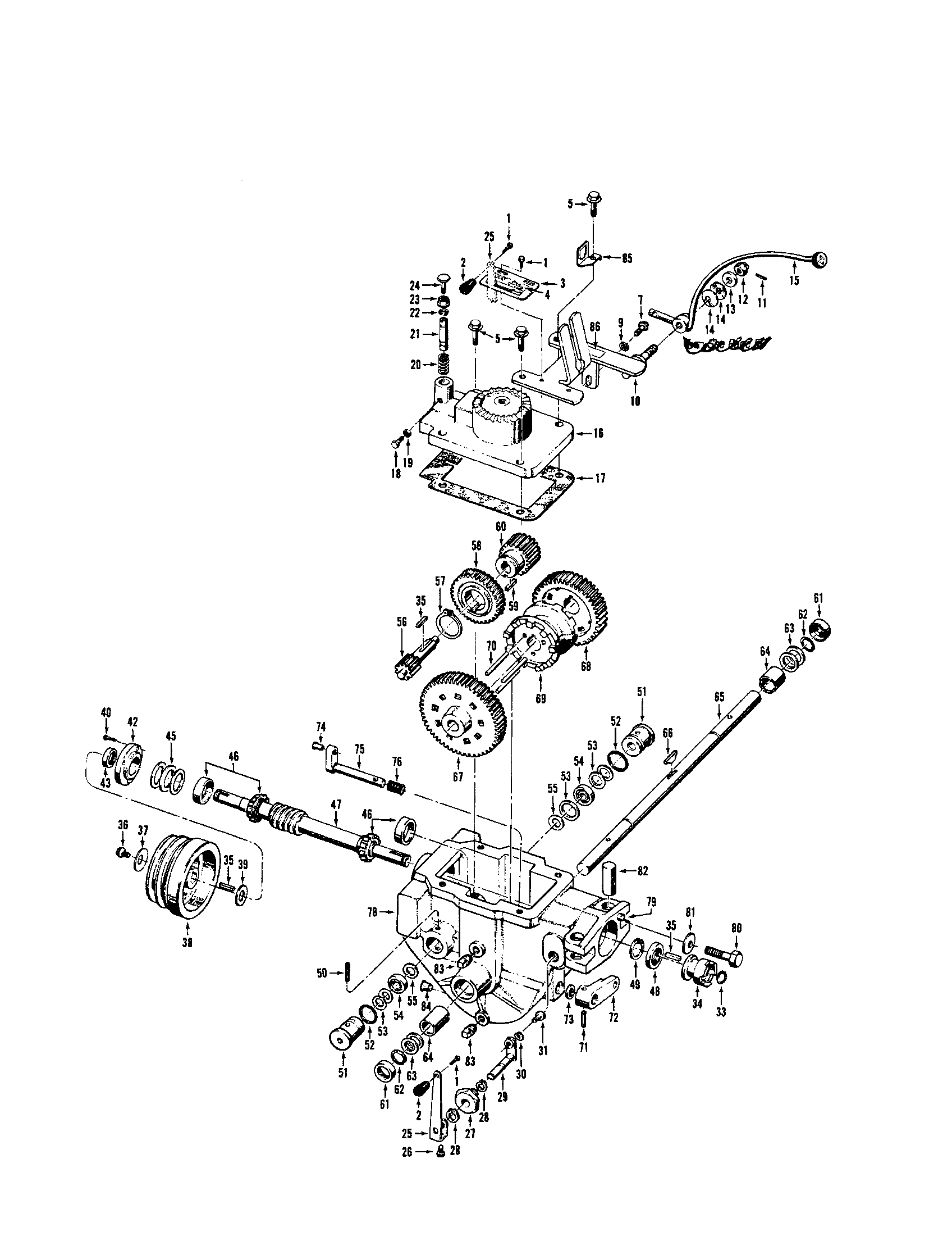 POWER UNIT TRANSMISSION