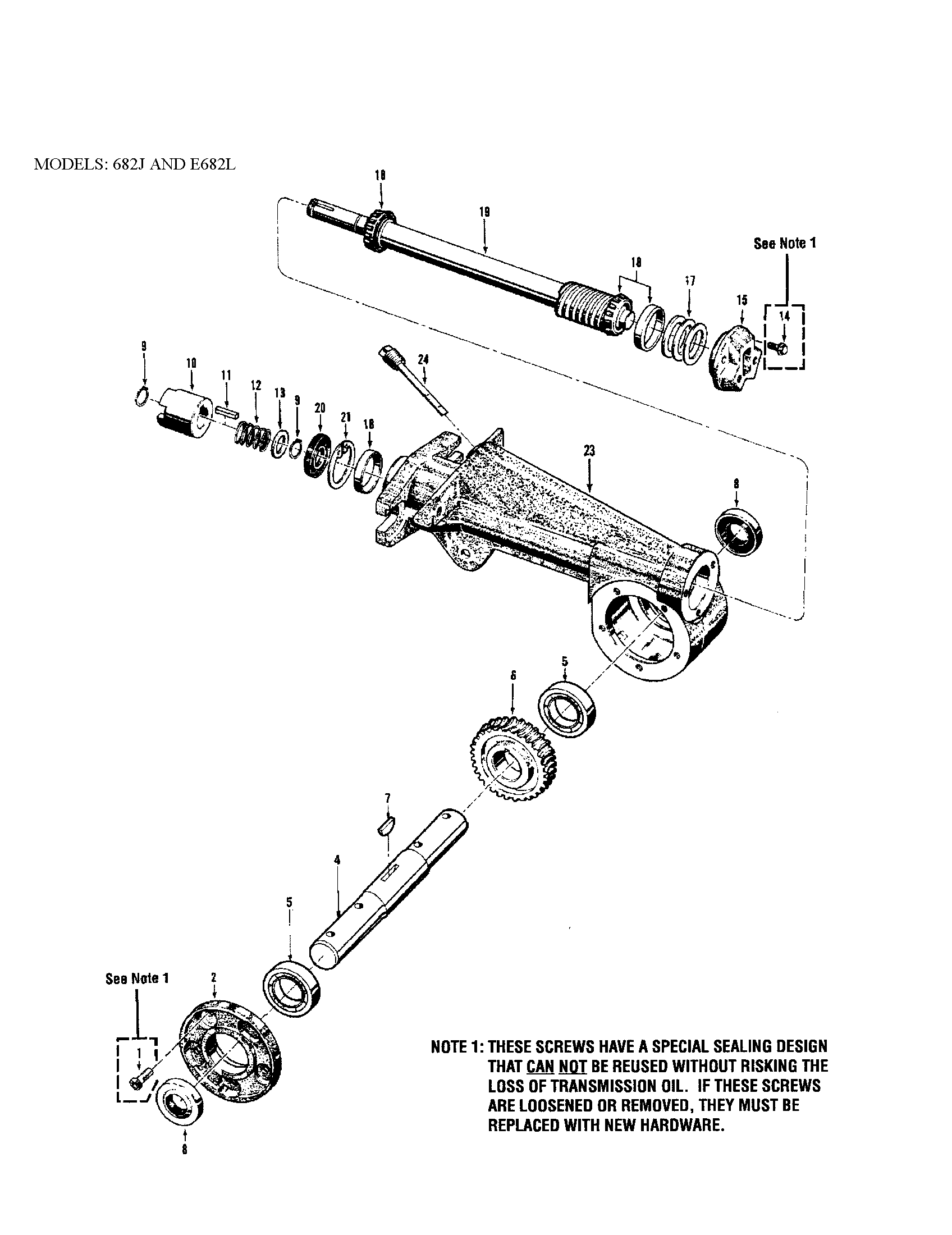 Tiller attachment transmission