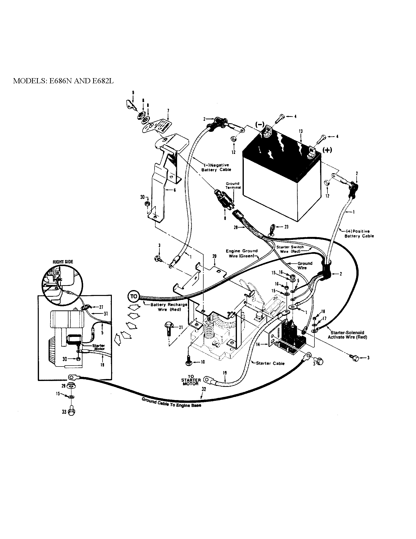 Electric start system