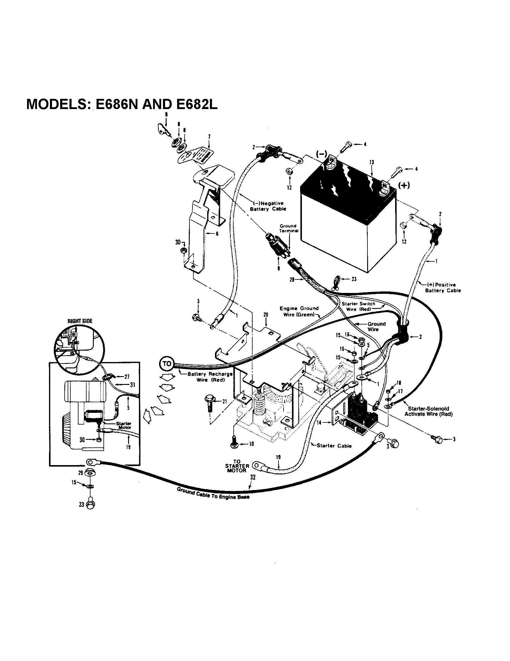Electric start system