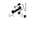 Craftsman 48624540 ram/frame/hitch/axle diagram