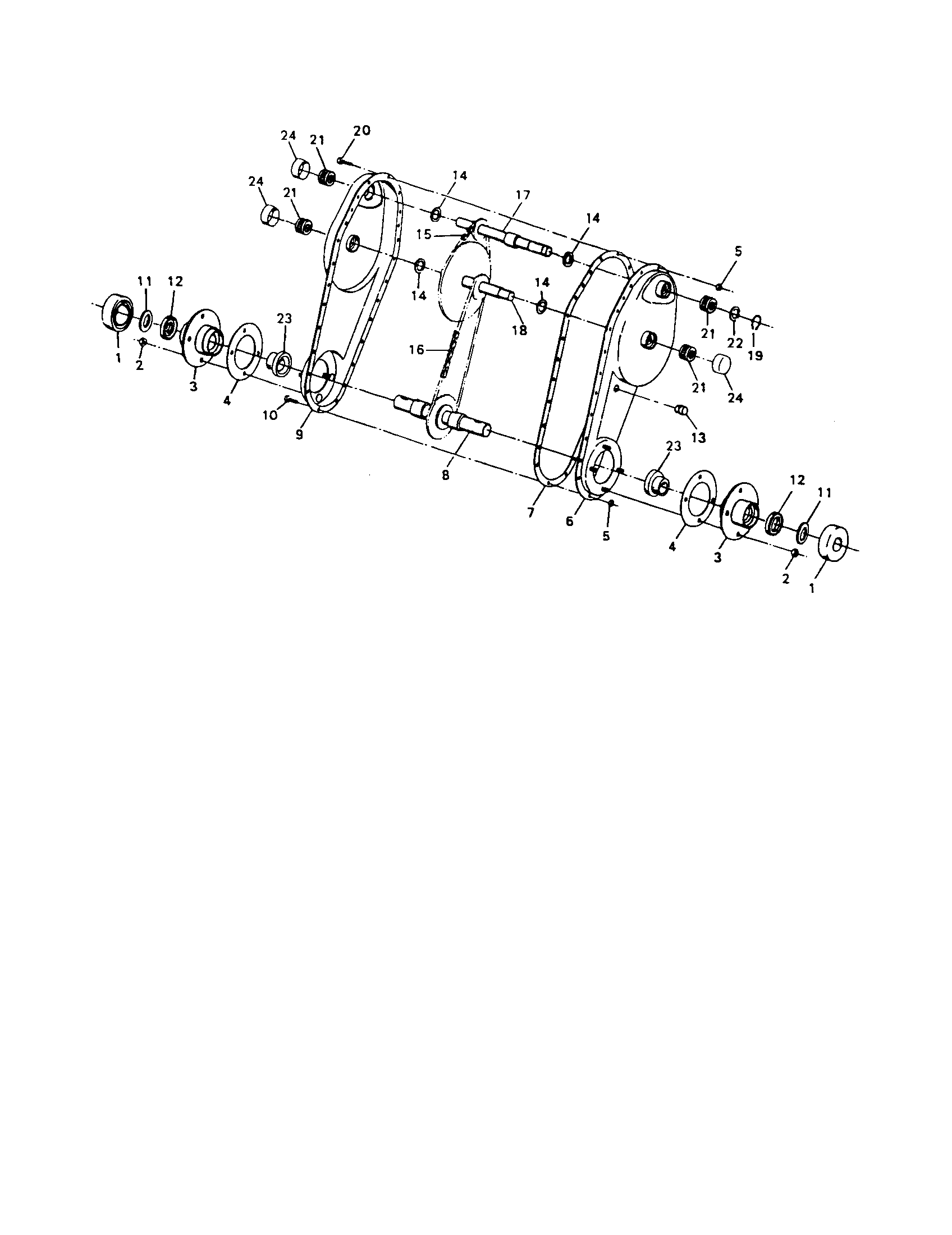 DRIVE HOUSING/BEARING ASSEMBLY