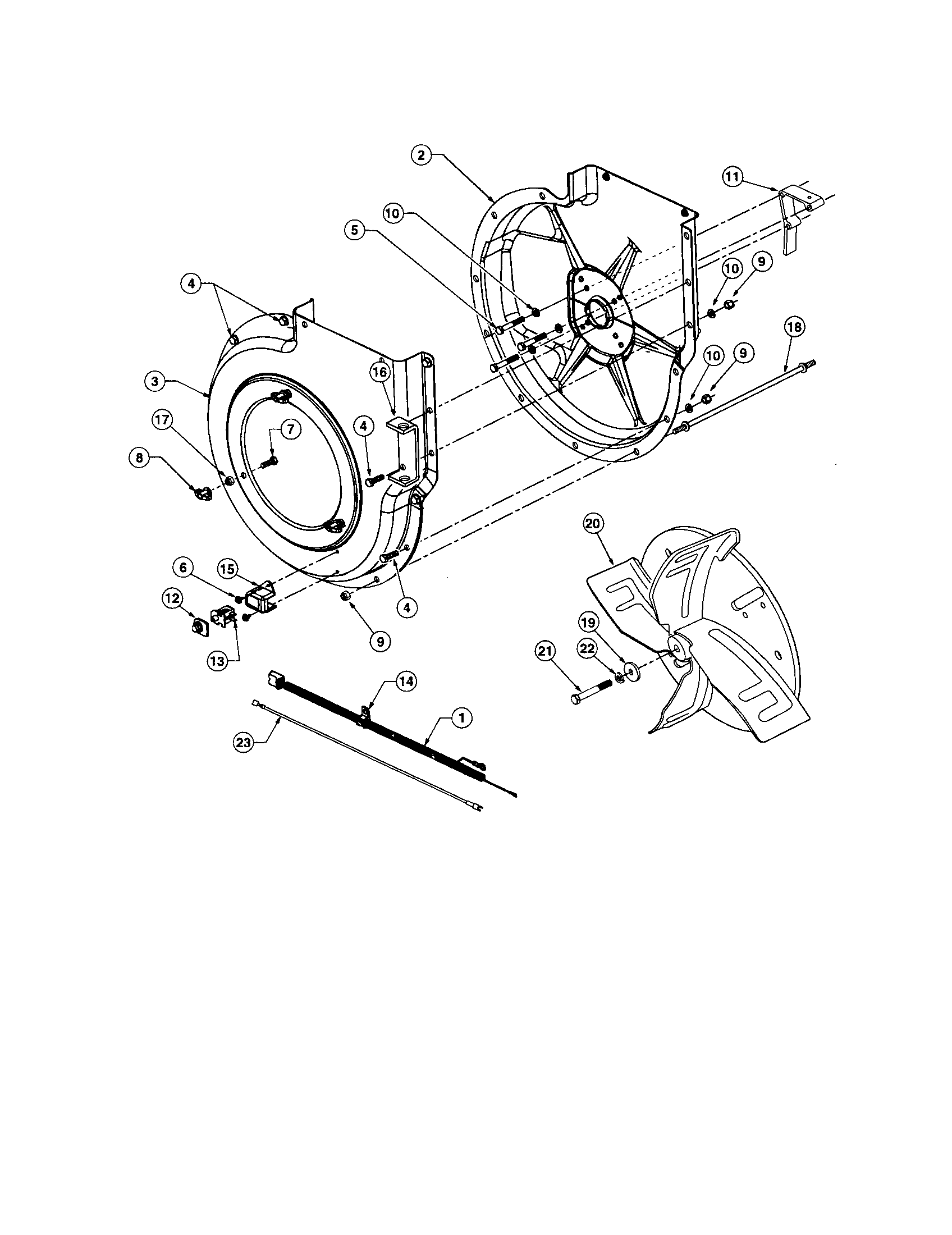 IMPELLER HOUSING ASSEMBLY