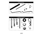 Agri-Fab 71-24539 striper tube/scraper bar//hardware diagram