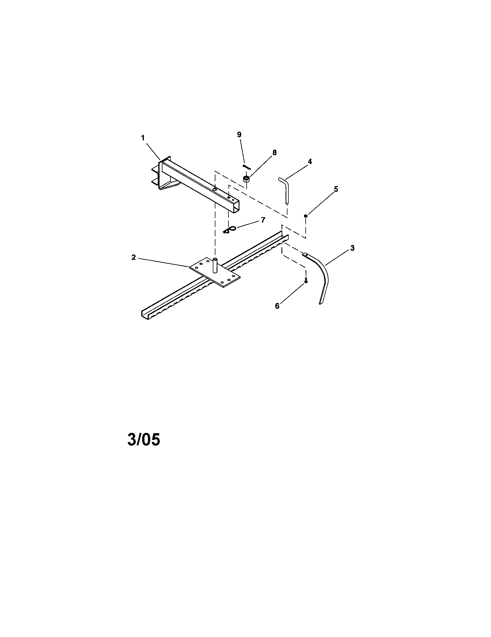 ROCK RAKE ASSEMBLY