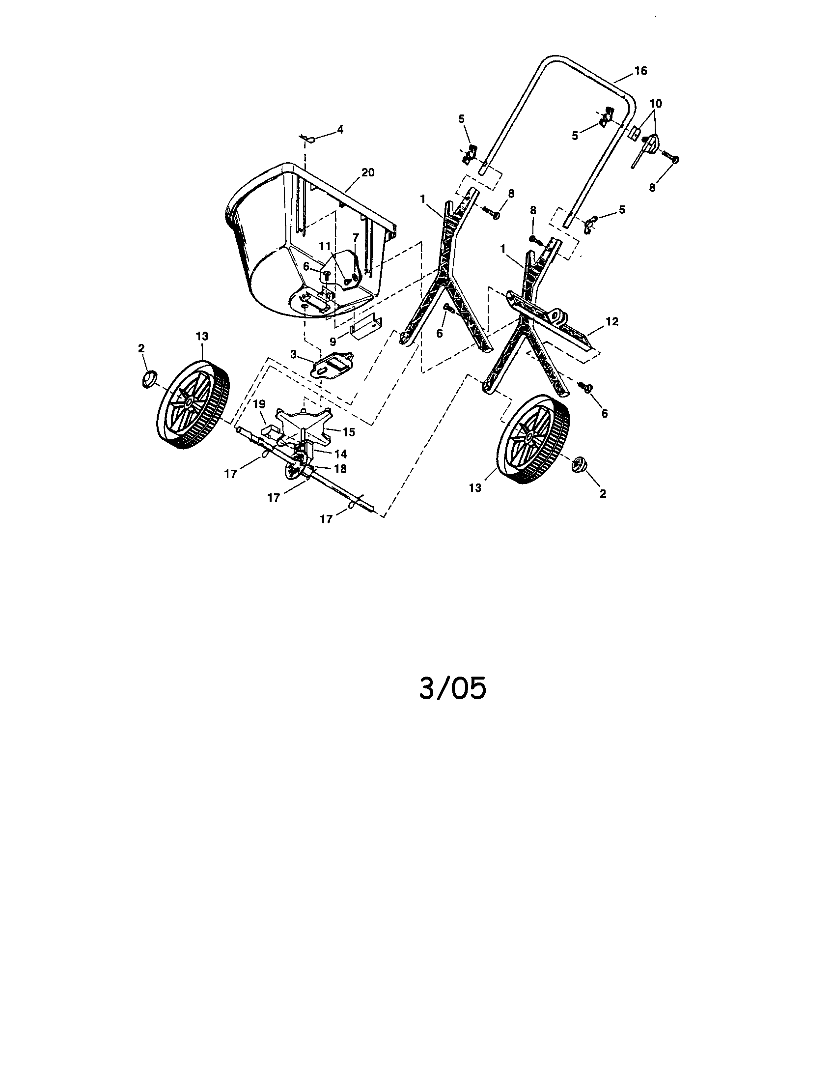 Spreader assembly