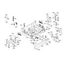 Bosch SHU43C06UC/17 base assembly diagram