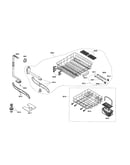 Racks and spray arm assemblies