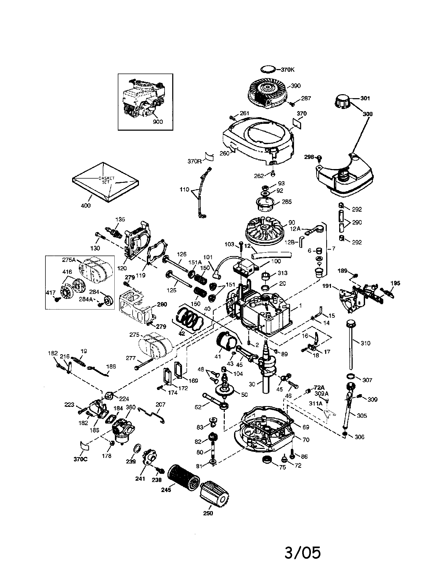 TECUMSEH ENGINE