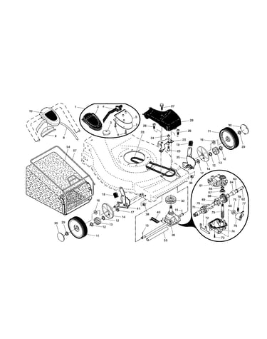 Wheels/tires/bag