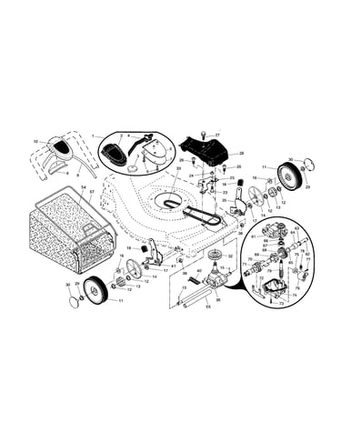 Wheels/tires/bag