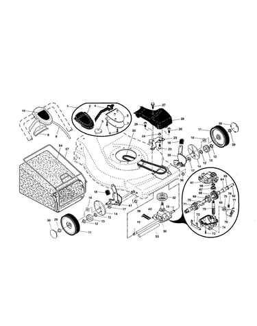 Wheels/tires/bag