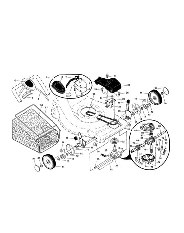 Wheels/tires/bag